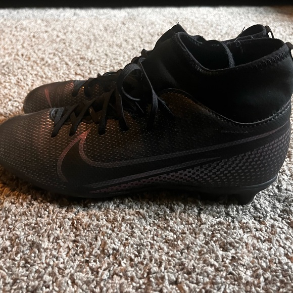 Nike Mercurial Superfly 7 Academy MG 'Black Iridescent' Youth Sz 3 Soccer Cleats - Picture 2 of 4